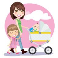 Mother Walking