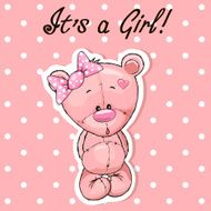 Cute bear girl