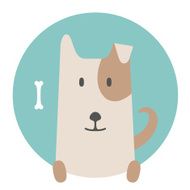 Dog Pet Flat Graphics