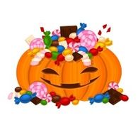 Halloween Candy Pumpkin