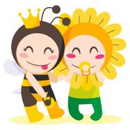 Queen Bee Wants Flower
