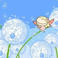 Dandelion fairy