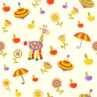 Seamless baby background N45