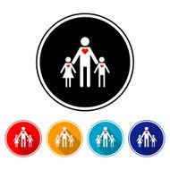 The love of the father to children