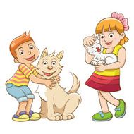 Kids and pets
