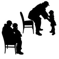 Vector Silhouette Of People N26