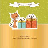 Birthday announcement card N2