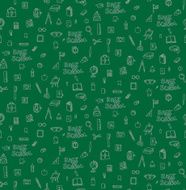 Back To School seamless pattern N8