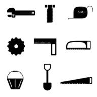 tools icon set