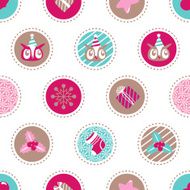 Christmas Gold Seamless background Holiday pattern for your design