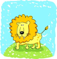 Lion doodle