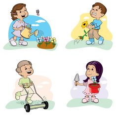 kids gardening N2