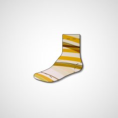 Abstract illustration on sock N13