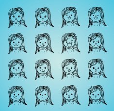 Girl Faces N2