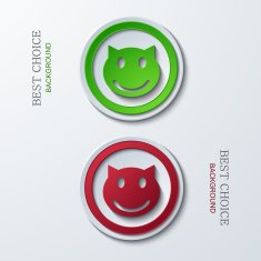 Vector modern circle icons N3