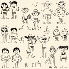 People On The Beach N2