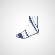 Abstract illustration on sock N21