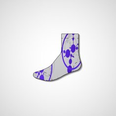 Abstract illustration on sock N22