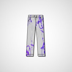 Abstract illustration on pants N12