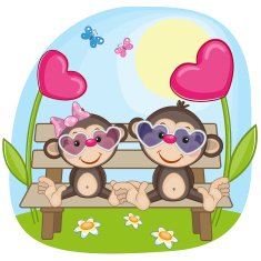 Lovers Monkeys N3