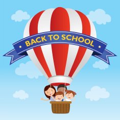 Back to school balloon