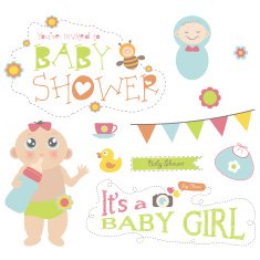 Babies Vector illustration