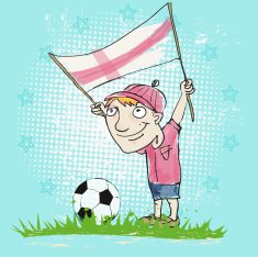 england soccer kid