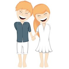 Happy couple smiling N5