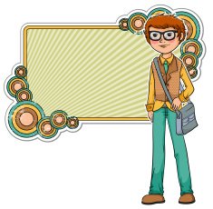 cartoon geek