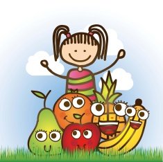 Kid And Fruits N2