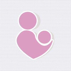 Mother And Baby Vector N3