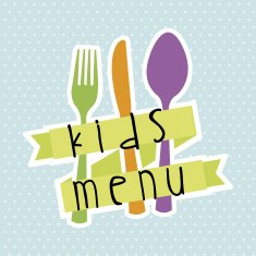 Kids menu N18