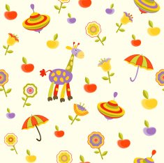 Seamless baby background N45