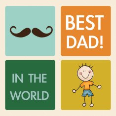 Fathers Day Icons and Cards