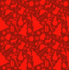 Happy New Year Vector pattern