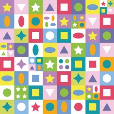 colorful geometric abstract pattern