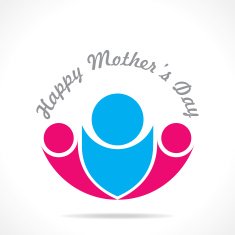 mothers day icon design