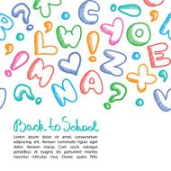 Alphabet background N2