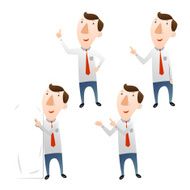 businessman with Pointing