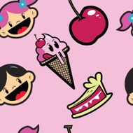 ice cream pattern