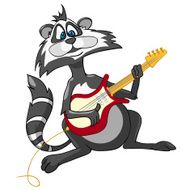 Cartoon Character Raccoon