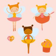 Lettle ballerinas fairies