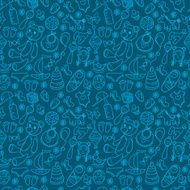 Kids and toys pattern N8
