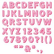 sweet alphabet