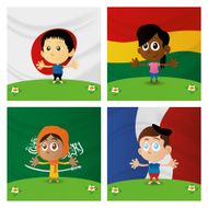 kids and flags N24