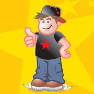 Boy with attitude - teenager