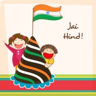 Indian Republic Day celebration with little kids