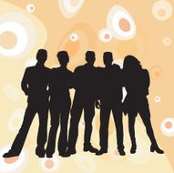 Group of young people N2