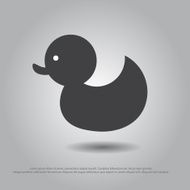 duck vector icon