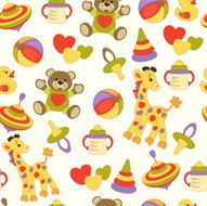 Seamless baby background N51